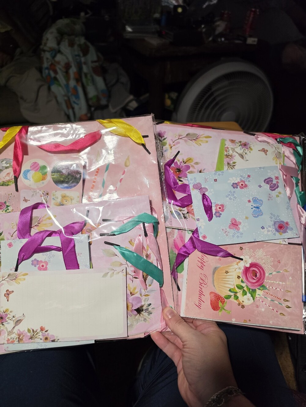 2 NEW 10 Pc Gift Bag Sets For Birthdays